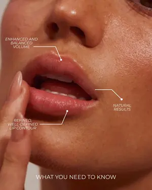 Close-up of lips with the caption What you need to know