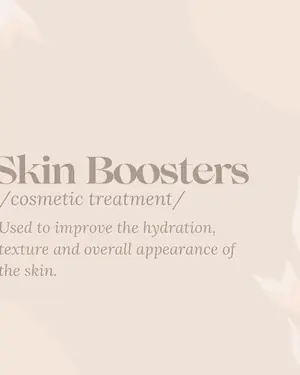 Skin Boosters cosmetic treatment post